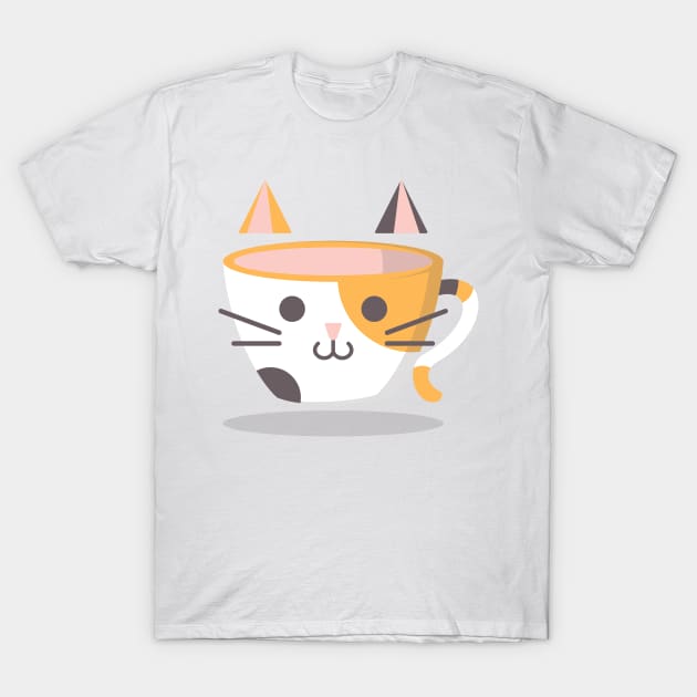 Catpuccino T-Shirt by ventridummy